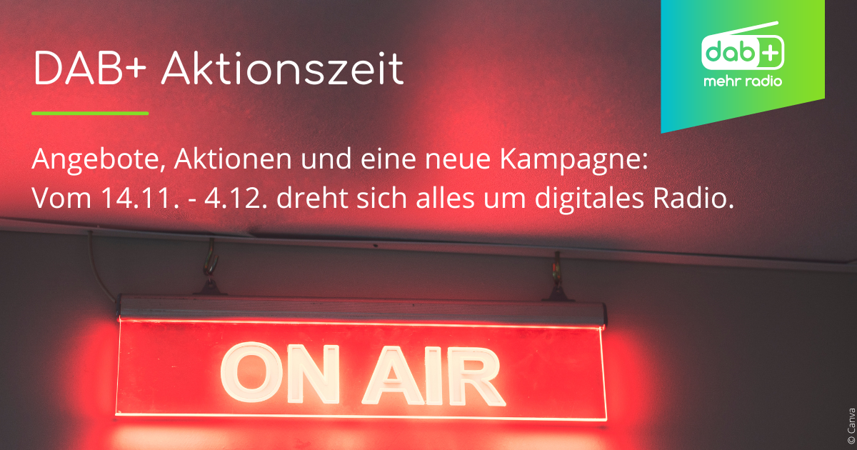 DAB+ Im Herbst: Neue Kampagne Zum Digitalen Radiostandard | DAB+ Mehr Radio